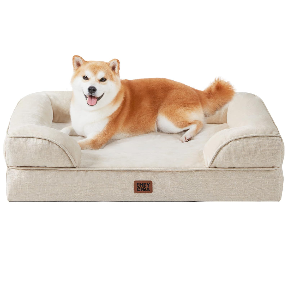 EHEYCIGA Orthopedic Dog Beds Large Sized Dog, Waterproof Washable Pet Bed