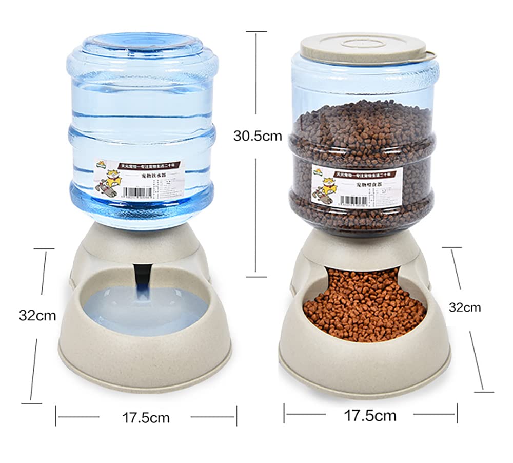Ito Rocky Automatic Cat & Dog Feeder and Water Dispenser Set with Scoop