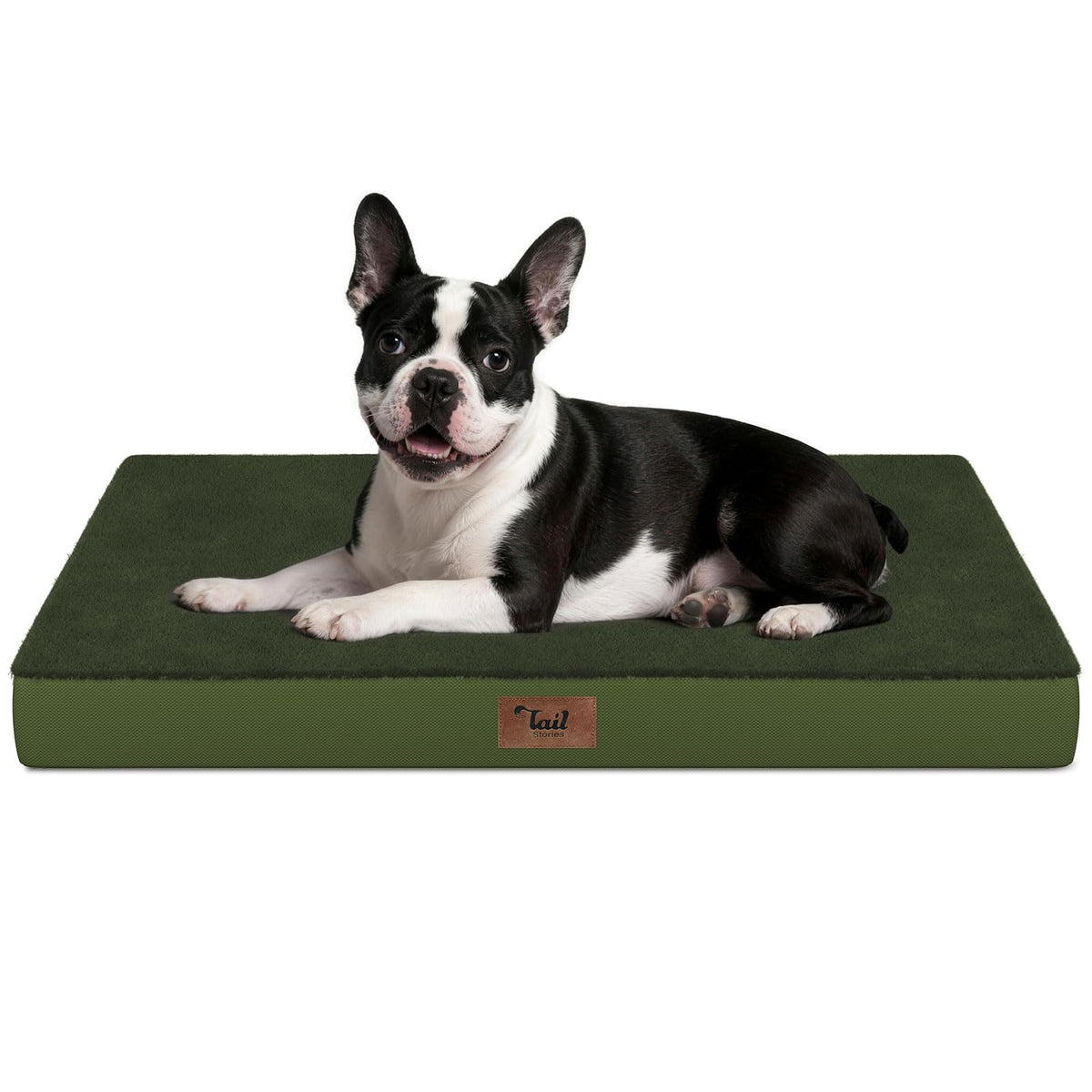 Tail Stories Orthopedic Waterproof Dog Bed for Small Dogs and Cats