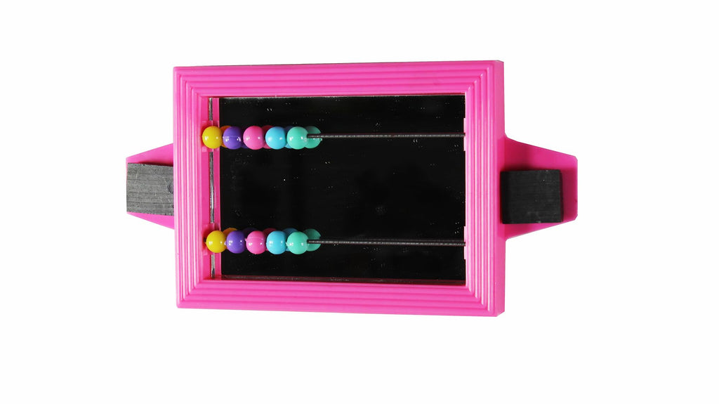 Penn-Plax Bird Life - Mirror with Beads Toy | Easy to Attach to Any Bird Cage | Keep Your Birds Entertained and Stimulated (BA507)