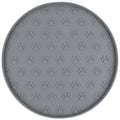 SUNLAND Silicone Pet Food Mat Dog Cat Feeding Bowl Mats Grey