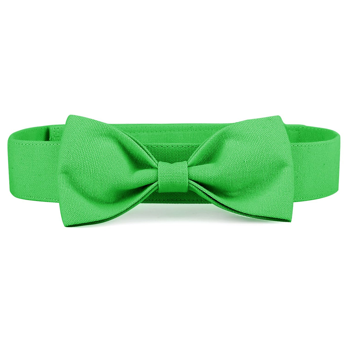 Segarty Dog Bow Tie, Adjustable Yellow Plaid Bowtie Collar for Neck Girth 10.2-12.6in, Medium Neck Tie Tuxedo Comfortable Cotton Boy Pet Grooming Accessory for Formal Wedding Holiday Birthday Party