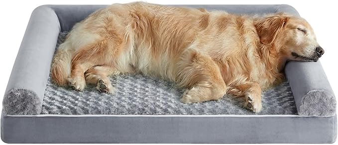 BFPETHOME Orthopedic Washable XLarge Dog Bed for Senior Dog Cozy Sleep