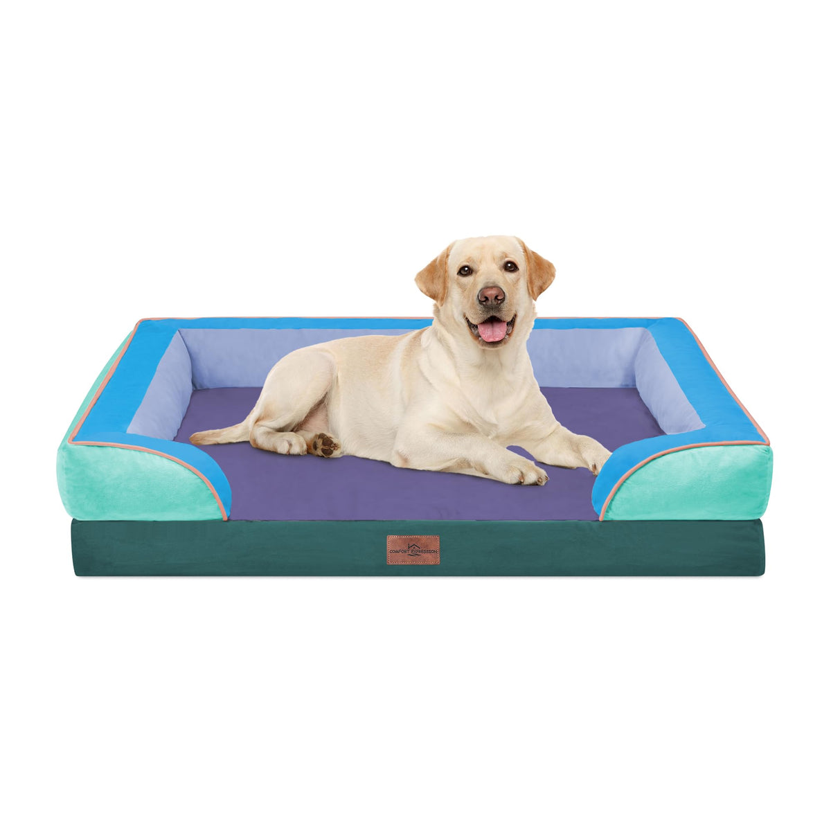 Comfort Expression Waterproof Orthopedic Dog Bed for Extra Large Dogs