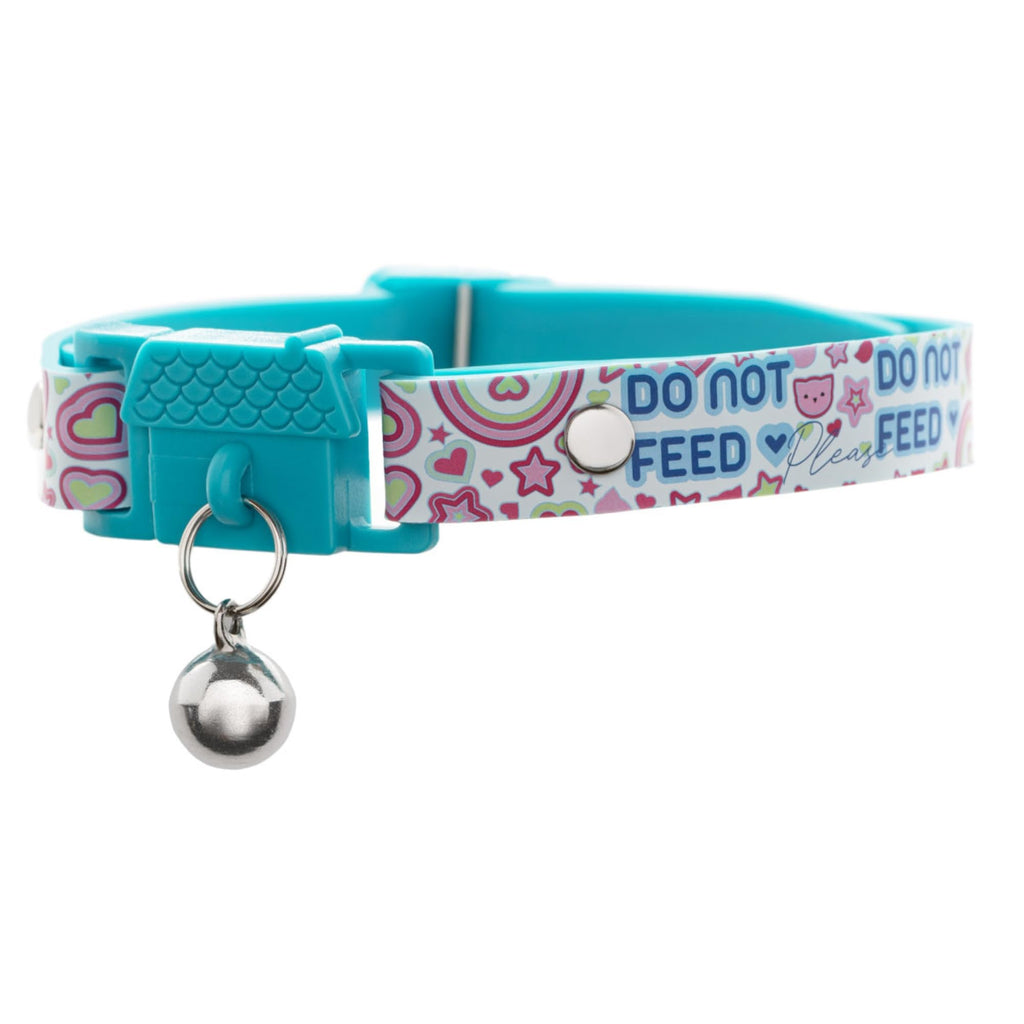 New Kittyrama No Feed Cat Collar with Bell. Breakaway, Quick Release, Hypoallergenic, Vet Approved. Lightweight Kitten Collar. As Seen in Vogue. Soft & Comfy. Pearl