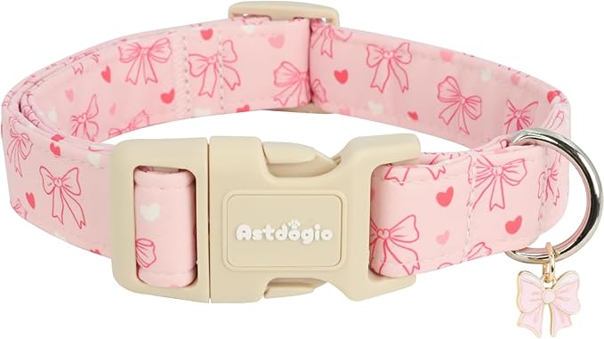 Astdogio Halloween Dog Collars, Fall Dog Collar for Dogs, Fun Multi-Color Pumpkin Dog Collars for Large Dogs, Adjustable Cotton Large Dog Collar Puppy Collar for Halloween & Thanksgiving — XS