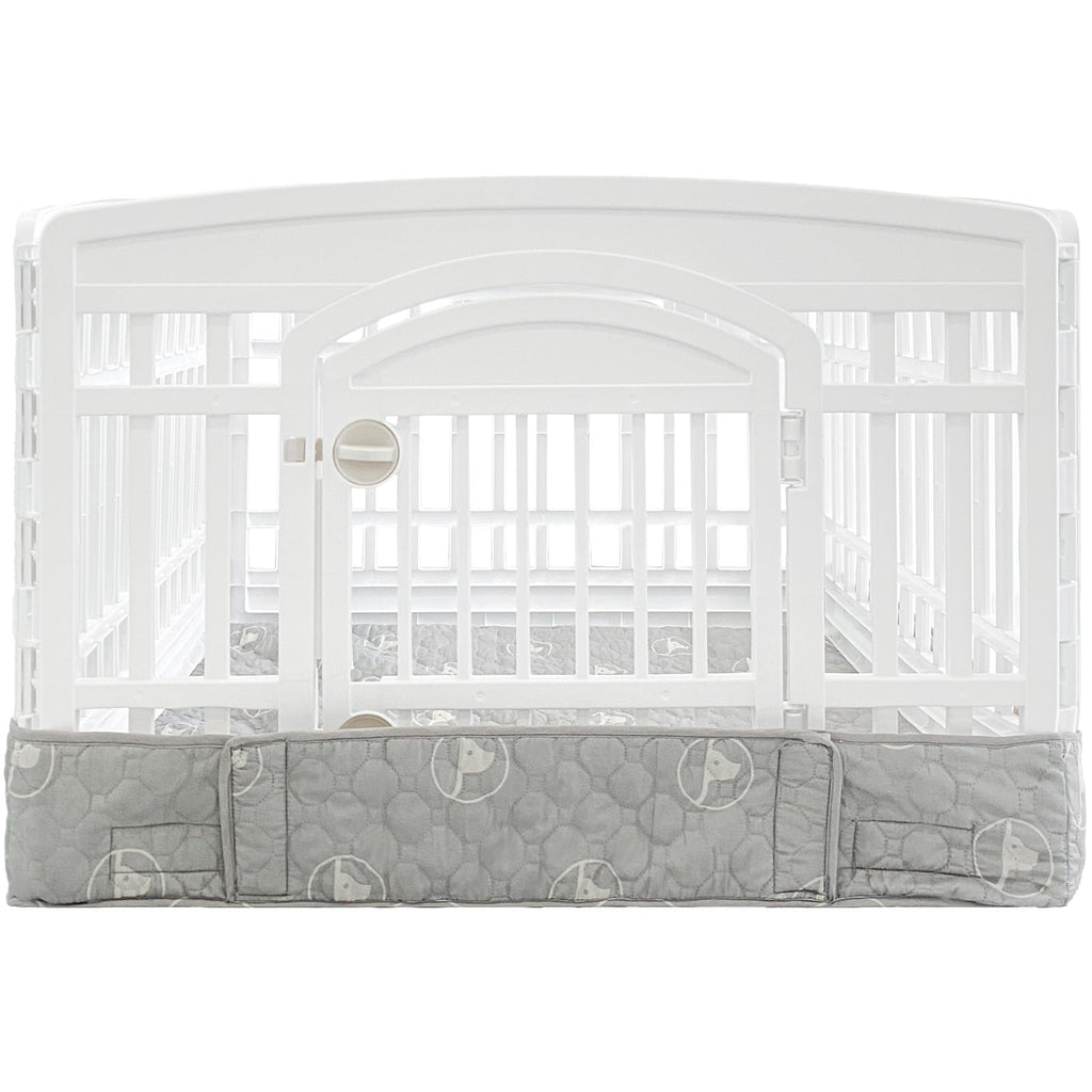 PJYuCien Playpen Bottom Pad for 36'' Width 4 Panel Pen, Gray