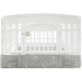 PJYuCien Playpen Bottom Pad for 36'' Width 4 Panel Pen, Gray