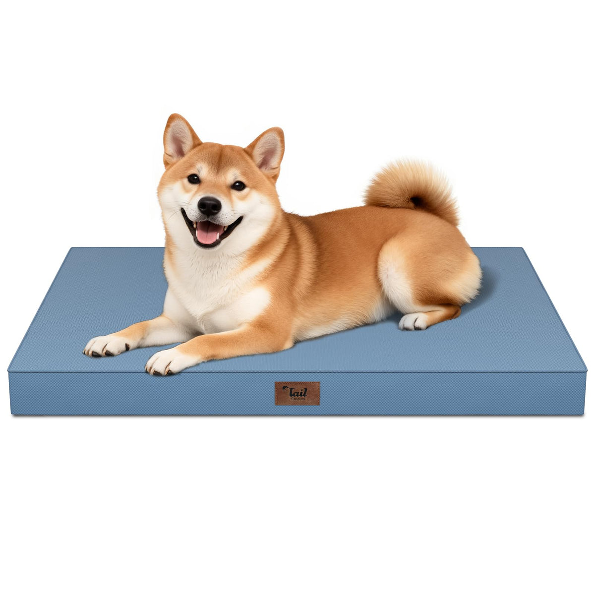 Tail Stories Outdoor Waterproof Orthopedic Dog Bed for Medium Size Dogs