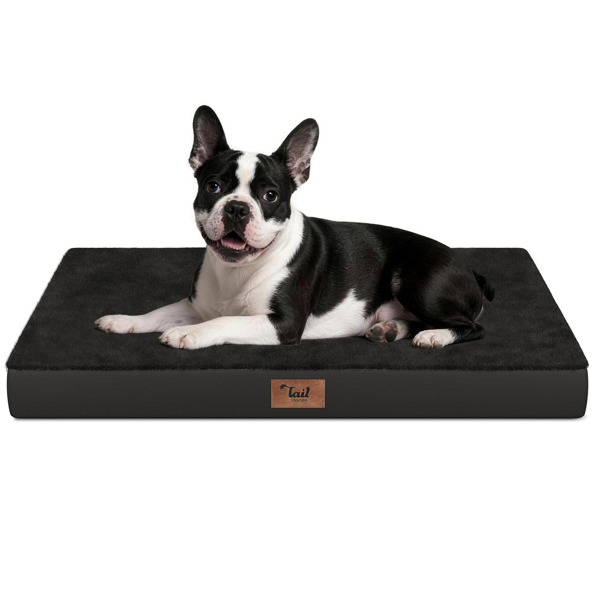 Tail Stories Orthopedic Waterproof Dog Bed for Small Dogs and Cats