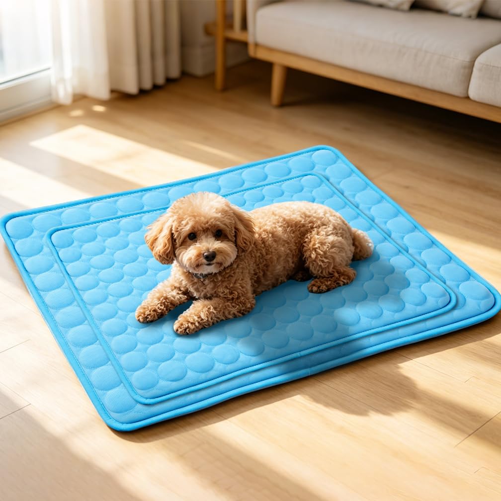 MeiLiMiYu 2026 Arc-Chill Upgraded Dog Cooling Mat Q-Max>0.4 Pet Cooling Pad