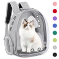 Pet Backpack Carrier,Bubble Backpack Cat Carrier,Pets and Small Dogs,Space Capsule Pet Carrier for Traveling, Walking, Hiking and Outdoor Activities (Gray)