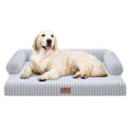 MEKIY Orthopedic XL Dog Bed with Bolster for Extra Large Size Dogs