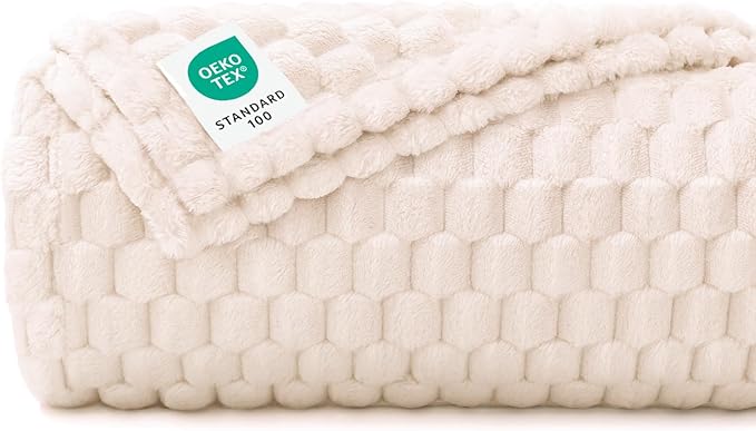 Luciphia Fleece Dog Blanket, Cozy Washable Sofa Protector for Pets Puppy