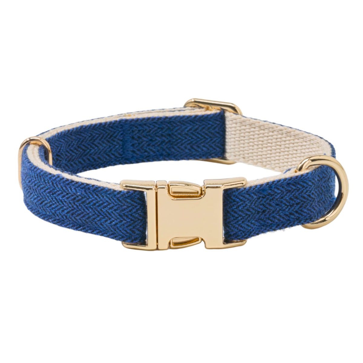 YUDOTE Soft Cotton Dog Collar with Metal Buckle Adjustable Heavy Duty Comfy Corduroy Collars for Small Medium Large Dogs,Light Pink,Large