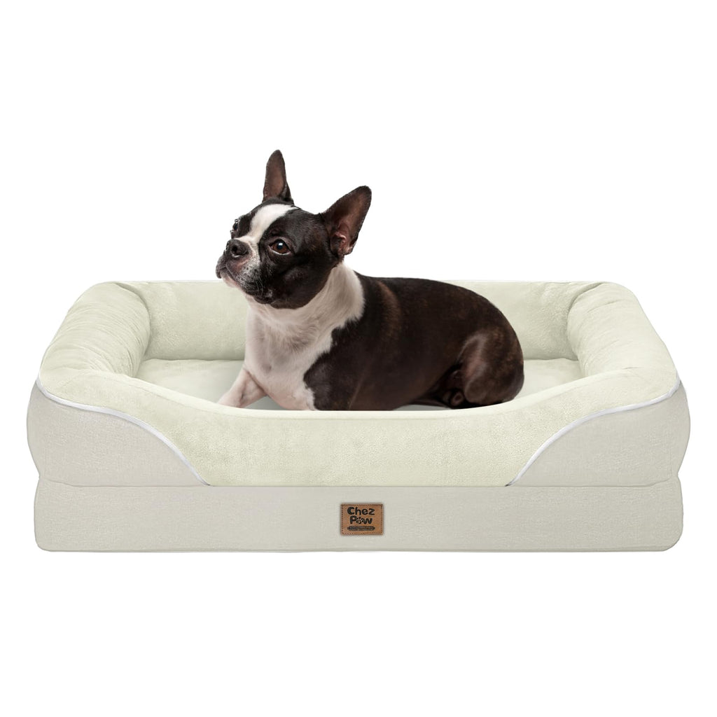 Chez Paw Orthopedic Waterproof Dog Bed for Medium and Large Dogs
