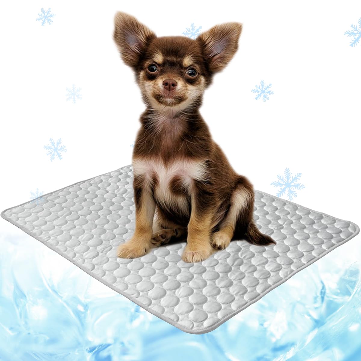 NXDZI Dog Cooling Mat for Dogs, Pet Cooling Pad Bed for Dog Easy Washable for All Types of Pets and Perfect for Both Indoor and Outdoor Use, Including Car Seats 40" x 28"