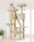 Taoqimiao Gothic Cat Tree, 71 in Extra Large Cat Tower for Inddor Cats