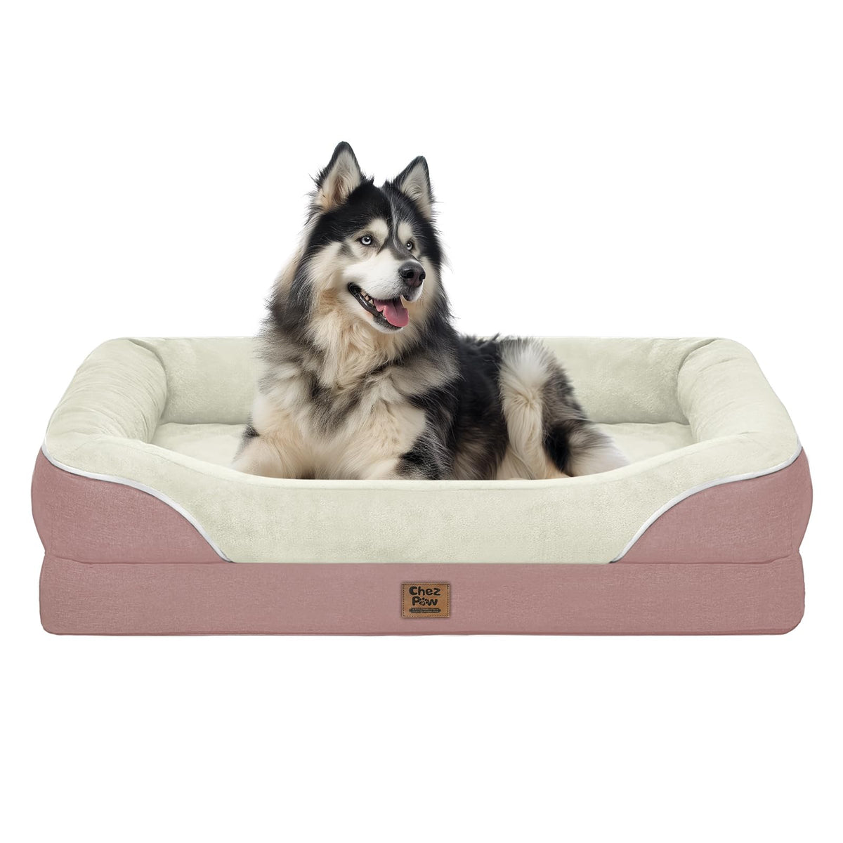 Chez Paw Orthopedic Washable XXL Dog Bed for Extra Large Dogs