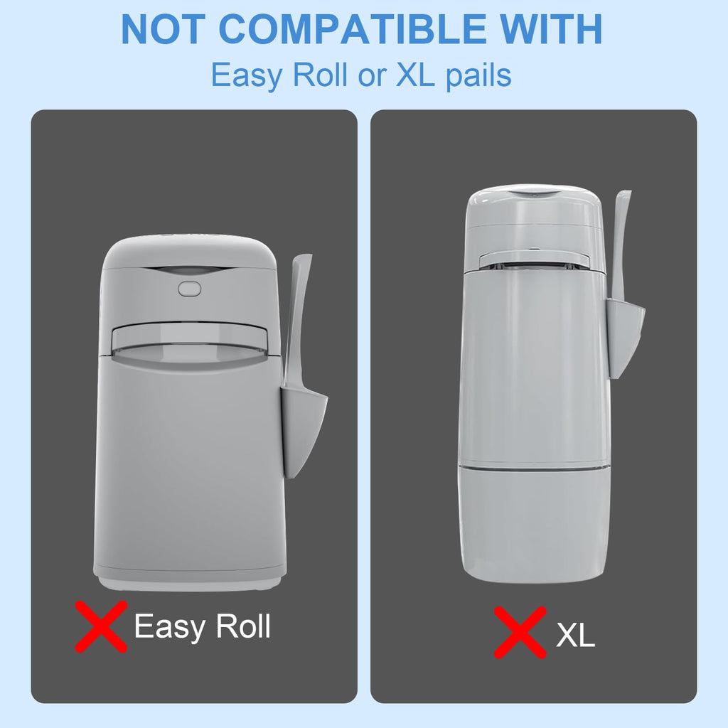 Genie Refill Bags for Cat Dog 2 Pack - Total 56FT Lasts Up to 8 Months - 2026 New Superior Odor Control for Dog Poop Cat Litter Bags - Pet Waste Refill Bags Fits Pet Genie and Litter Genie Pails