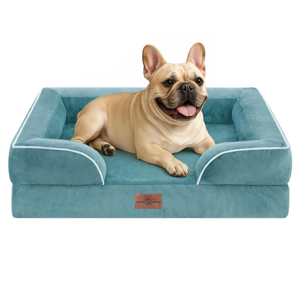 Comfort Expression Waterproof Orthopedic Dog Bed for Medium Size Dog