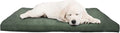 Water-Resistant Dog Bed - Orthopedic Dog Bed with Removable Washable Cover, Non-Slip Bottom, and Egg Crate Style Foam - 25.5in Small Pet Bed - Puppy Essentials by PETMAKER (Green)