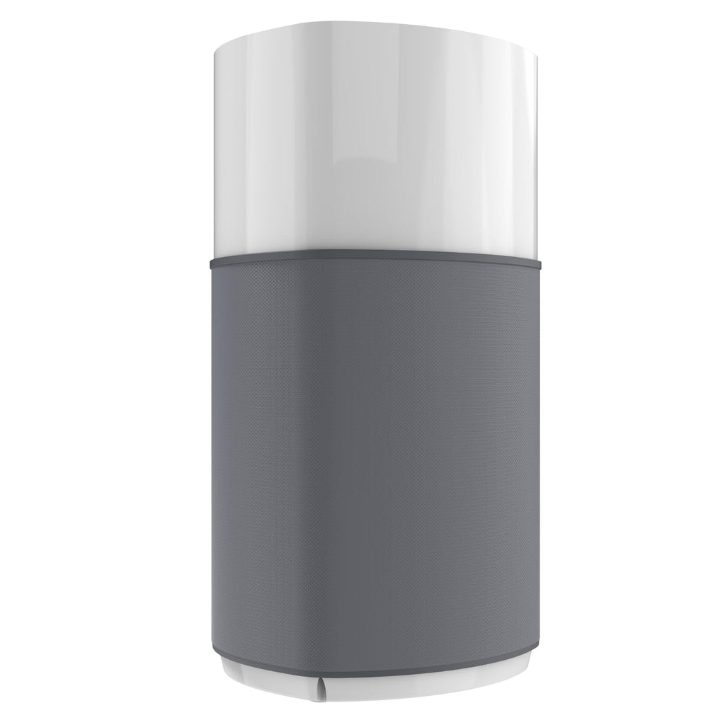 GermGuardian AirSafe+ XL Air Purifier for Bedroom and Home - UV-C - 360-Degree True HEPA Filter - Filters Pet Dander, Dust, Pollen, Smoke - Air Quality Monitor - AC3200 - Gray & White