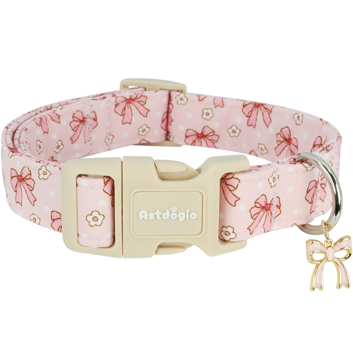 Astdogio Fall Dog Collar – Halloween & Thanksgiving Dog Collars for Extra Small Dogs – Soft & Comfortable Autumn Puppy Collar with Quick Release Buckle, Extra Small Dog Collars for Girl Boy Dogs-XS