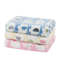 Dono 1 Pack 3 Dog Blankets, Soft Fluffy Fleece Pet Blanket Warm Sleep Mat Paw Print Design Puppy Kitten Throw Blankets Doggy Blanket for Dogs