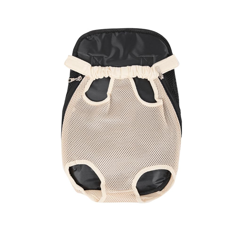 Leconpet Pet Carrier Backpack, Legs Out Adjustable Pet Front Cat Dog Carrier Backpack, Easy-Fit Dog Travel Backpack Carrier for Hiking Camping for Small Medium Puppies Cats (Fuchsia, M)