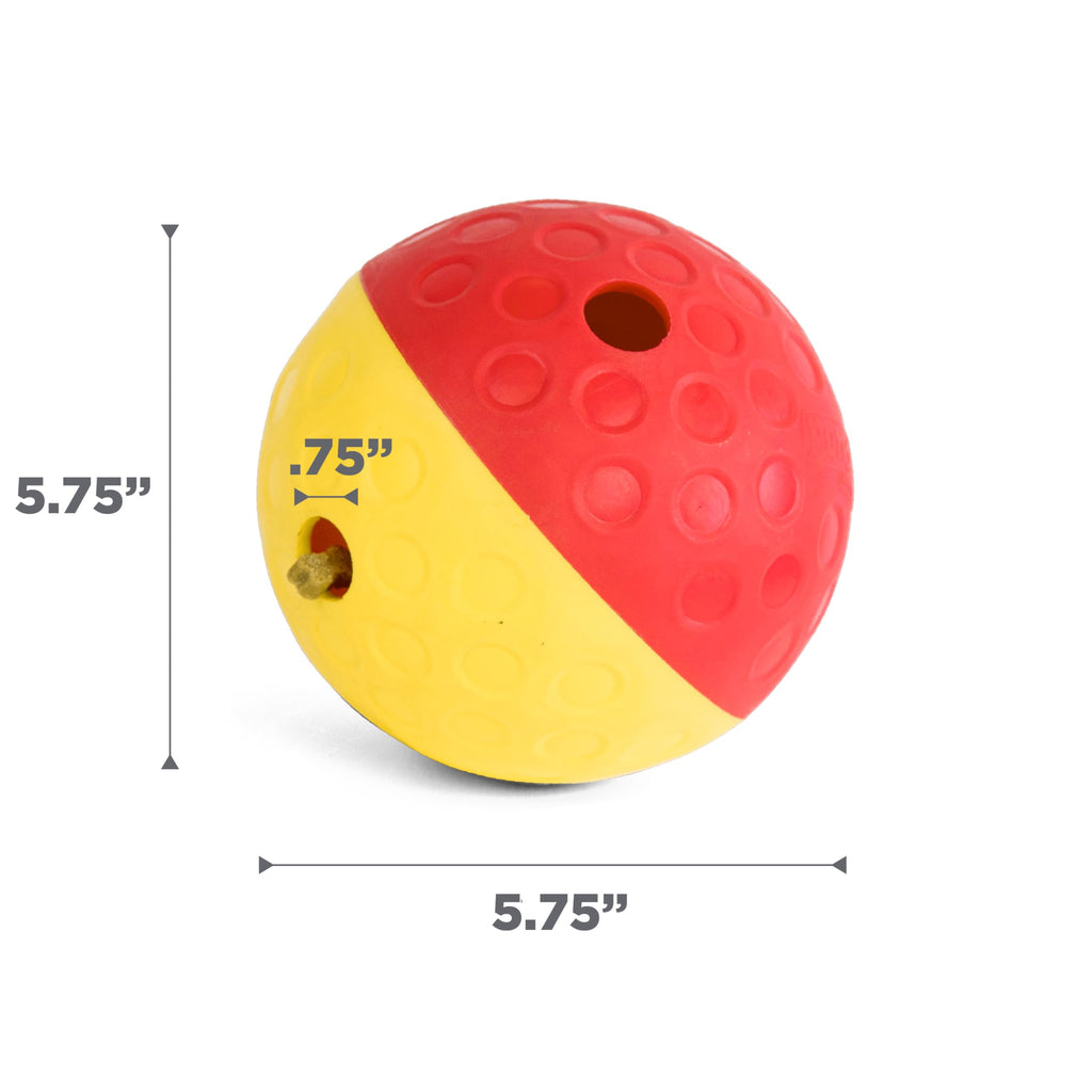 Outward Hound Nina Ottosson Treat Tumble Dog Toy Puzzle Ball, 5.8"