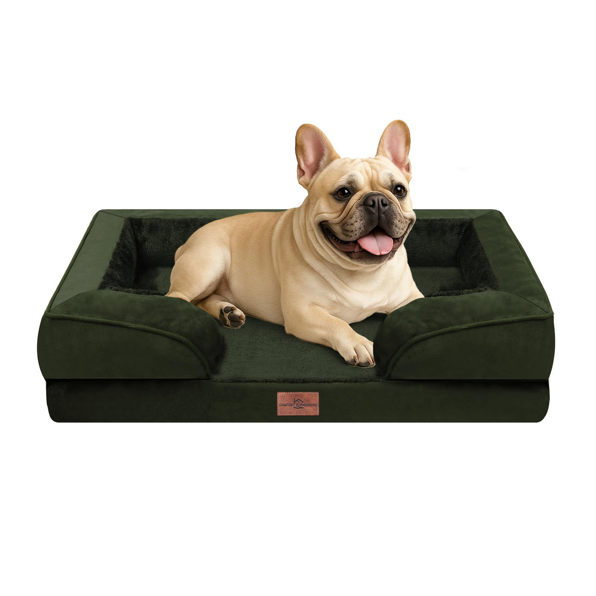 Comfort Expression Waterproof Orthopedic Dog Bed for Medium Size Dog