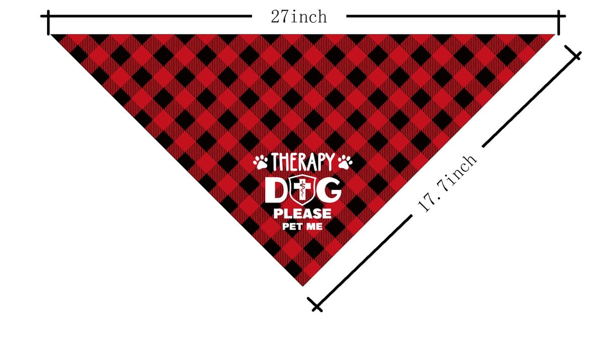Dog Bandana for Happy Birthday Mom - Classical Plaid Printing Scarf Accessories, Pet Gift for Mom's Birthday Party (L16)