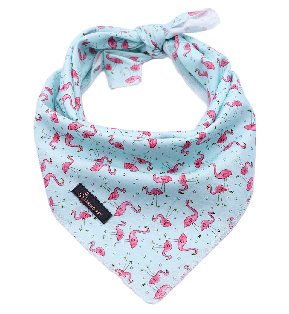 ARING PET Christmas Dog Bandanas, Red Green Pink Holiday Pet Bandana Scarf Triangle Bibs for Puppy Small Medium Large Boy Girl Dogs Cats-S