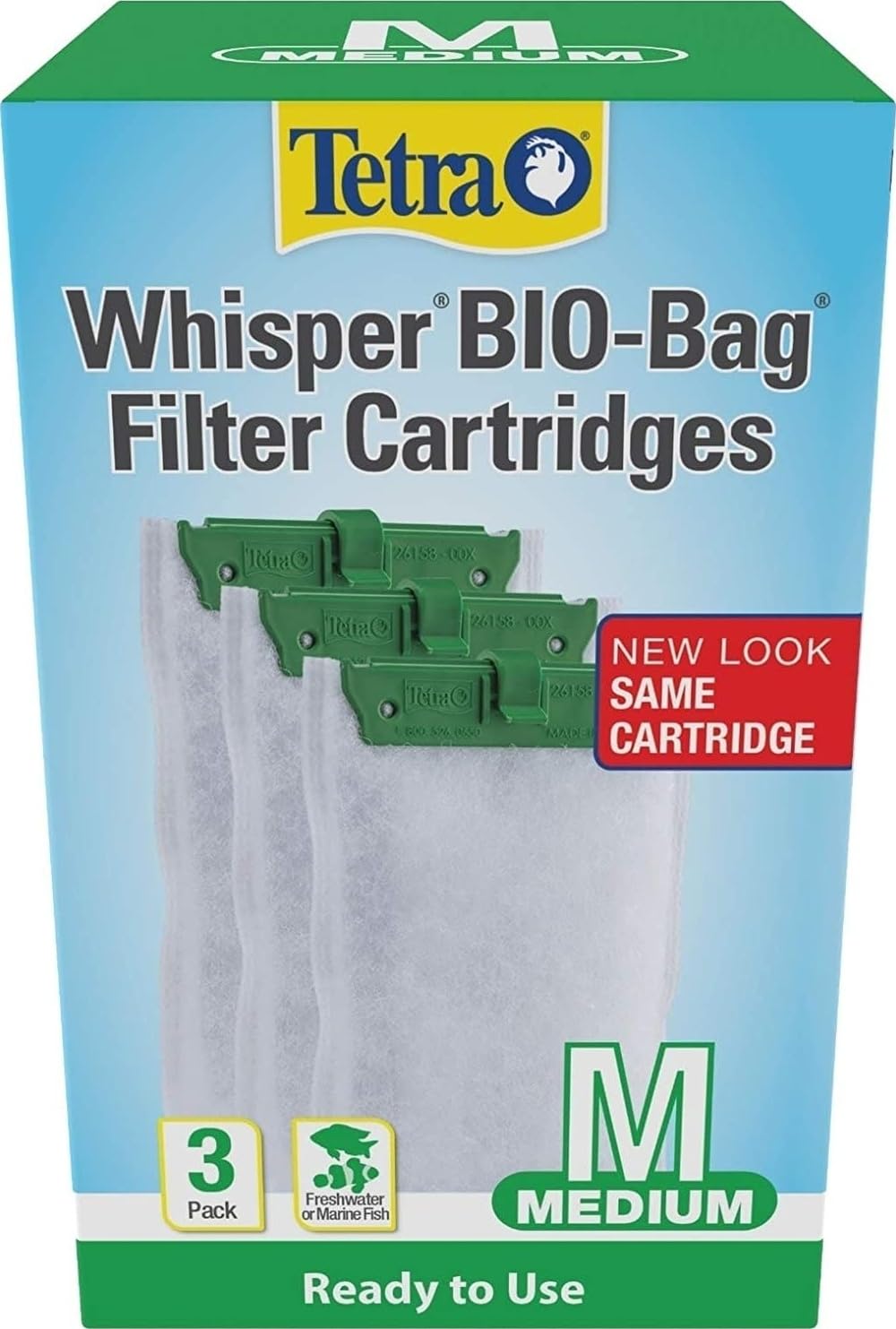 Tetra Whisper Bio-Bag Medium Filter Cartridge for Aquariums, 1 Count