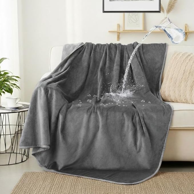 CAPT.SNOOZE Waterproof Pet Blanket for Small Dogs and Cats