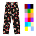 oattow Custom Pajama Pants Personalized Funny Text PJ Pant Design with Name Matching Pajamas for Couples