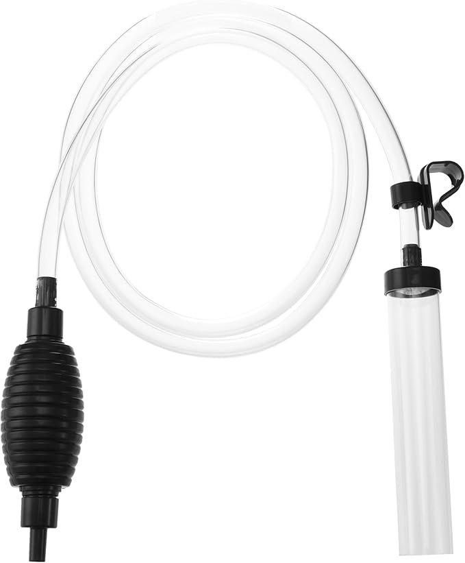 Seltomer 7ft Aquarium Siphon Vaccum Cleaner Fish Tank Water Changer for Cleaning Gravel & Sand