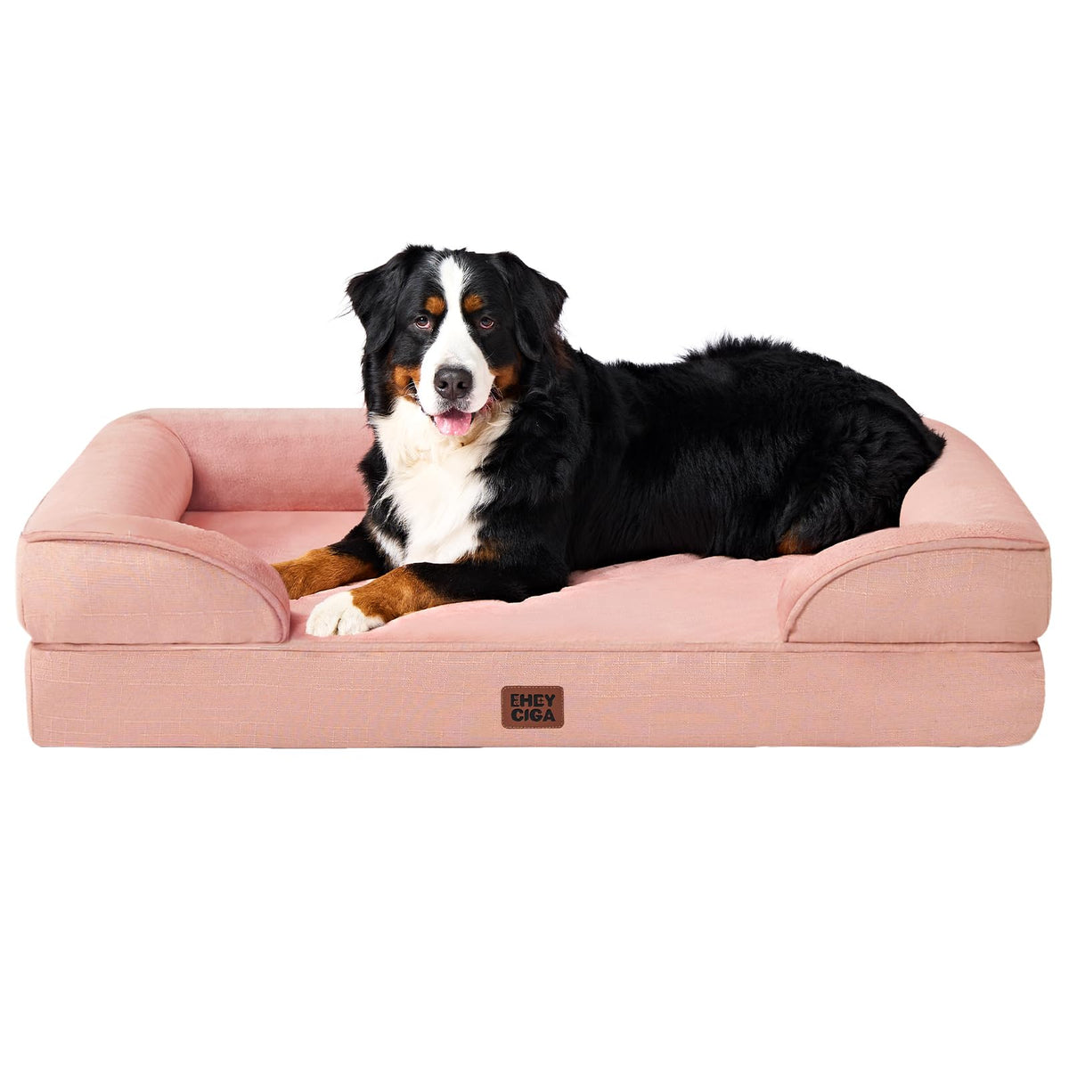 EHEYCIGA Orthopedic XXL Dog Bed, Waterproof Washable XL Big Pet Bed 52"