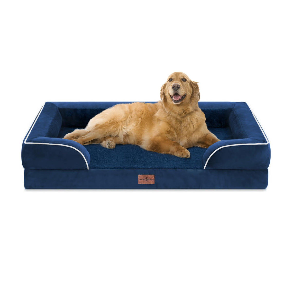 Comfort Expression Waterproof Orthopedic Dog Bed for Extra Large Dogs
