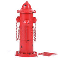 16.3" H Fire Hydrant for Dogs to Pee on, Metal Puppy Pee Post for Dogs