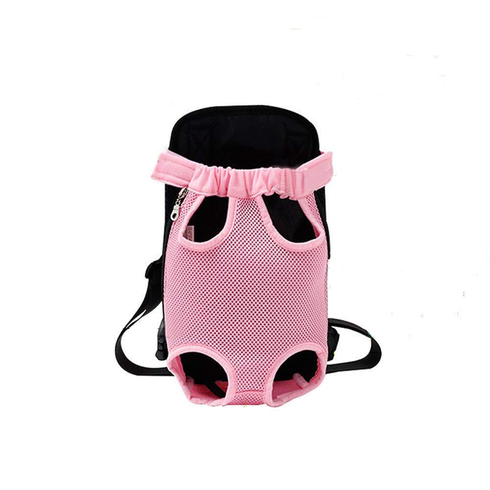 Dog Carrier Legs Out Front Pet Carrier Backpack Adjustable Puppy Cat Small Bag with Shoulder Strap and Sling for Traveling Hiking Camping Outdoor