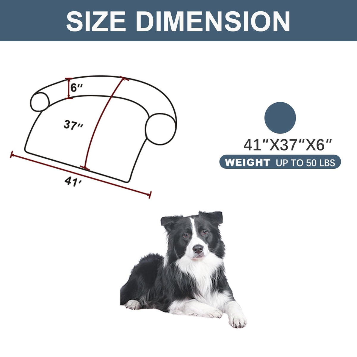 Tinaco Calming Dogs/Cats Bed Mats, Dog Pad Washable Removable Couch Cover, Plush Long Fur Mat for Pets, Waterproof, Perfect for Small, Medium and Large Dogs and Cats (Desert Brown, 45"x37"x 6.0")
