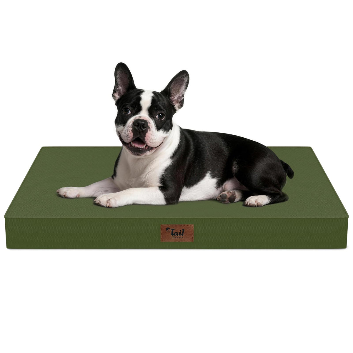 Tail Stories Orthopedic Waterproof Dog Bed for Small Dogs and Cats