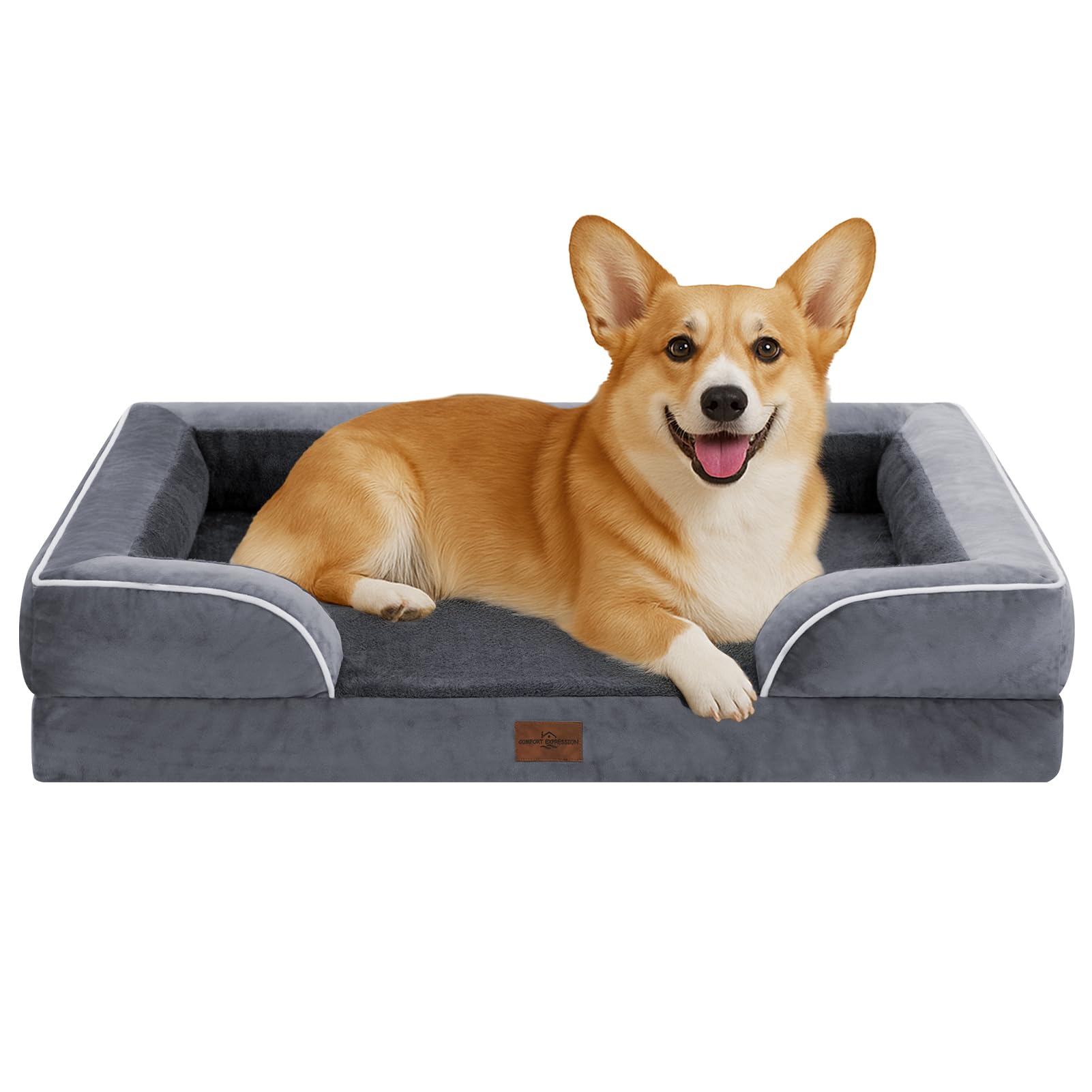 Comfort Expression Waterproof Orthopedic Dog Beds for Large Sized Dog