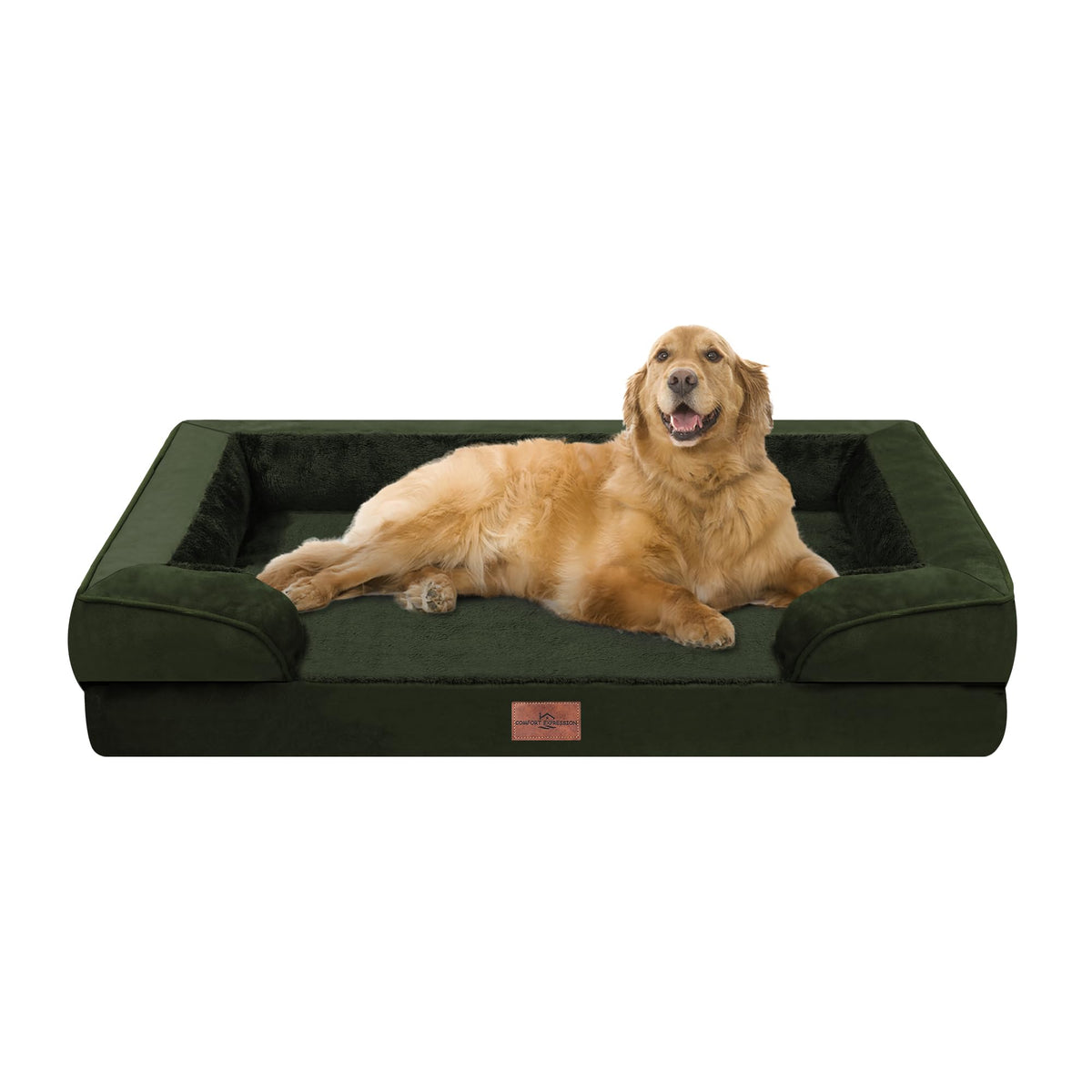 Comfort Expression Waterproof Orthopedic Dog Bed for Extra Large Dogs