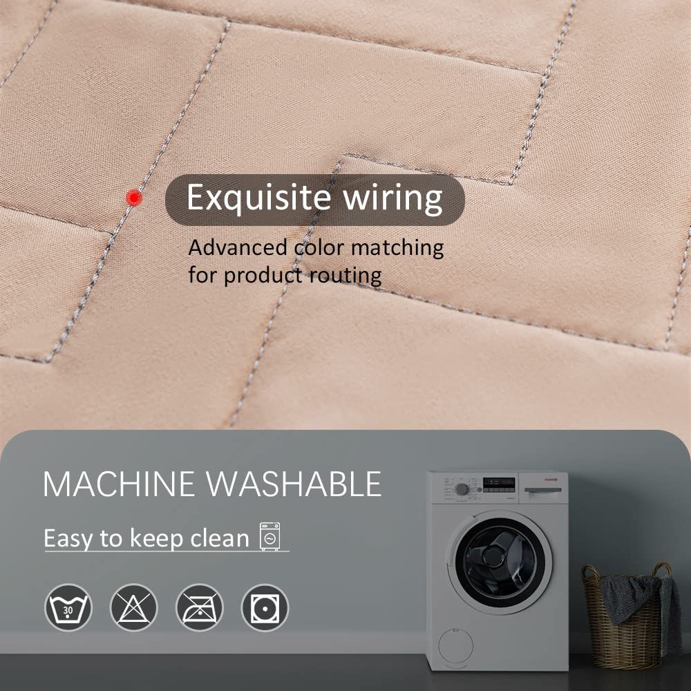 fuguitex Waterproof Dog Bed Cover Couch Cover for Pet Anti-Slip Cat Mat Pet Pad Blanket for Sofa Chair Recliner Bed Furniture Protrctor