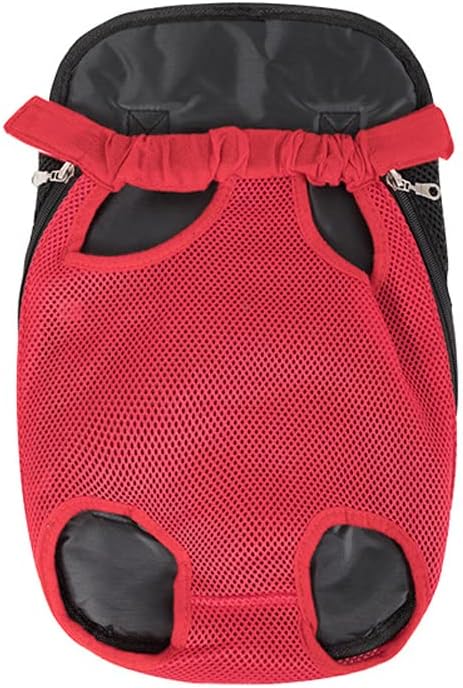 Leconpet Pet Carrier Backpack, Legs Out Adjustable Pet Front Cat Dog Carrier Backpack, Easy-Fit Dog Travel Backpack Carrier for Hiking Camping for Small Medium Puppies Cats (Fuchsia, M)