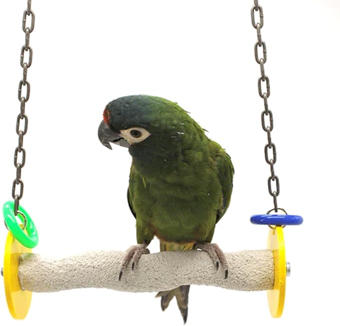 Sweet Feet and Beak Roll Bird Swing, X-Large, Outdoor Pedicure Perch