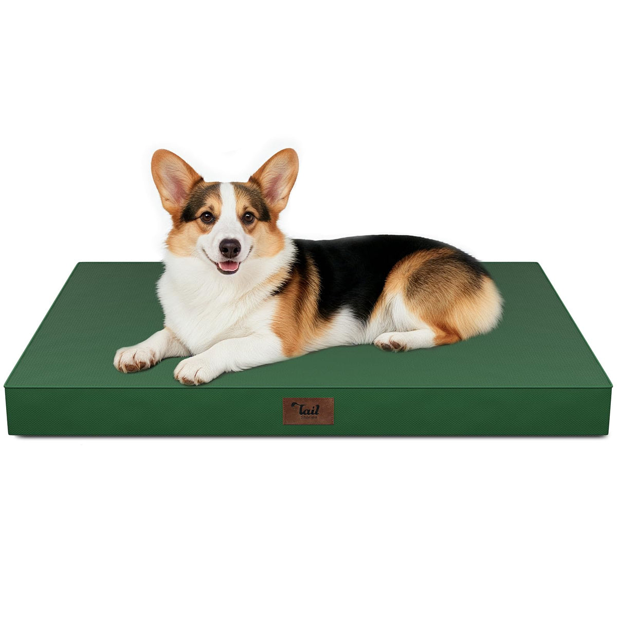 Tail Stories Outdoor Waterproof Orthopedic Dog Bed for Large Dogs